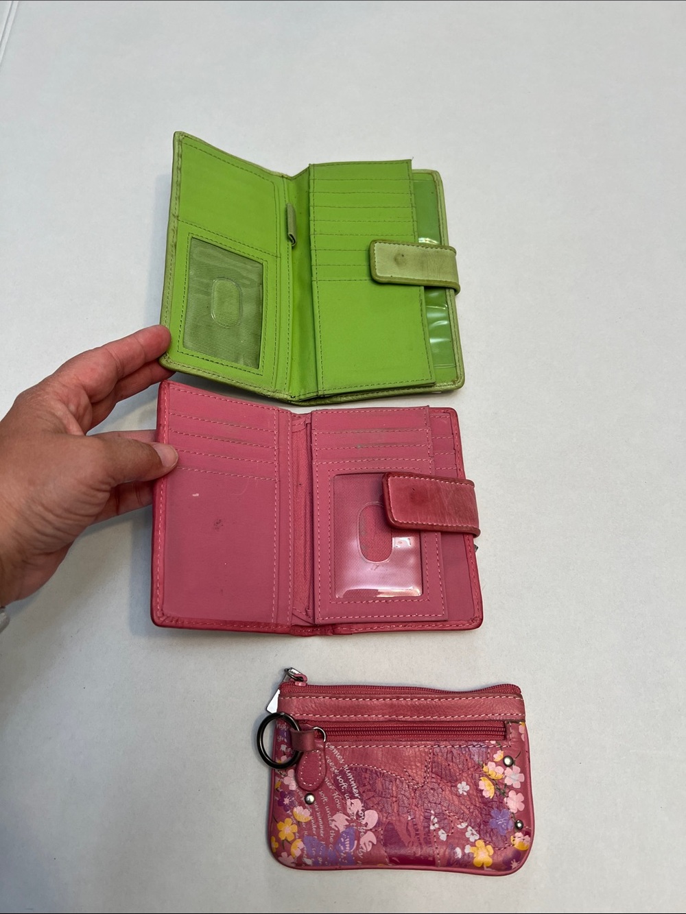 Y2K VINTAGE FOSSIL BUTTERFLY BUNDLE SHOULDER BAG SMALL WALLETS KEY CHARM - Picture 15 of 16